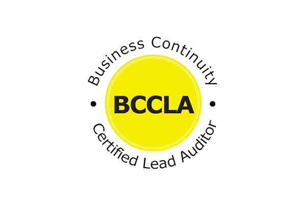 Certyfikat BCCLA – audytor wiodący ciągłości działania