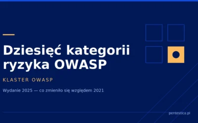 OWASP Top 10 — lista kategorii ryzyka i co każda oznacza w praktyce