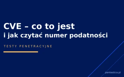 CVE – co to jest i jak czytać numer podatności