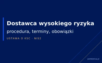 Dostawca wysokiego ryzyka – co to jest i co oznacza dla podmiotów KSC